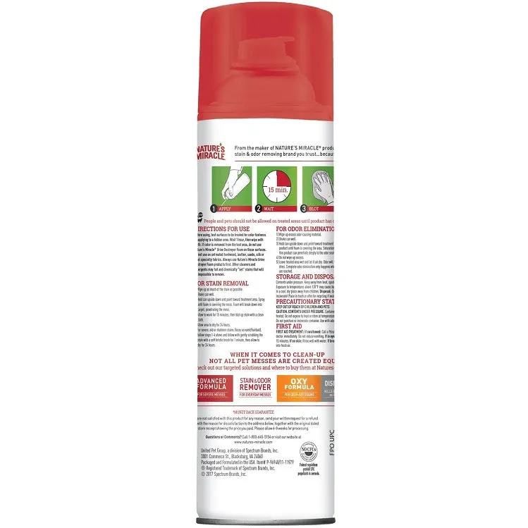 Nature's Miracle Urine Destroyer - Foam