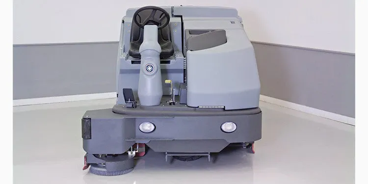 Nilfisk SC8000 1600D Diesel Rider Scrubber-Drier With Cylindrical Brush Scrubbing Deck