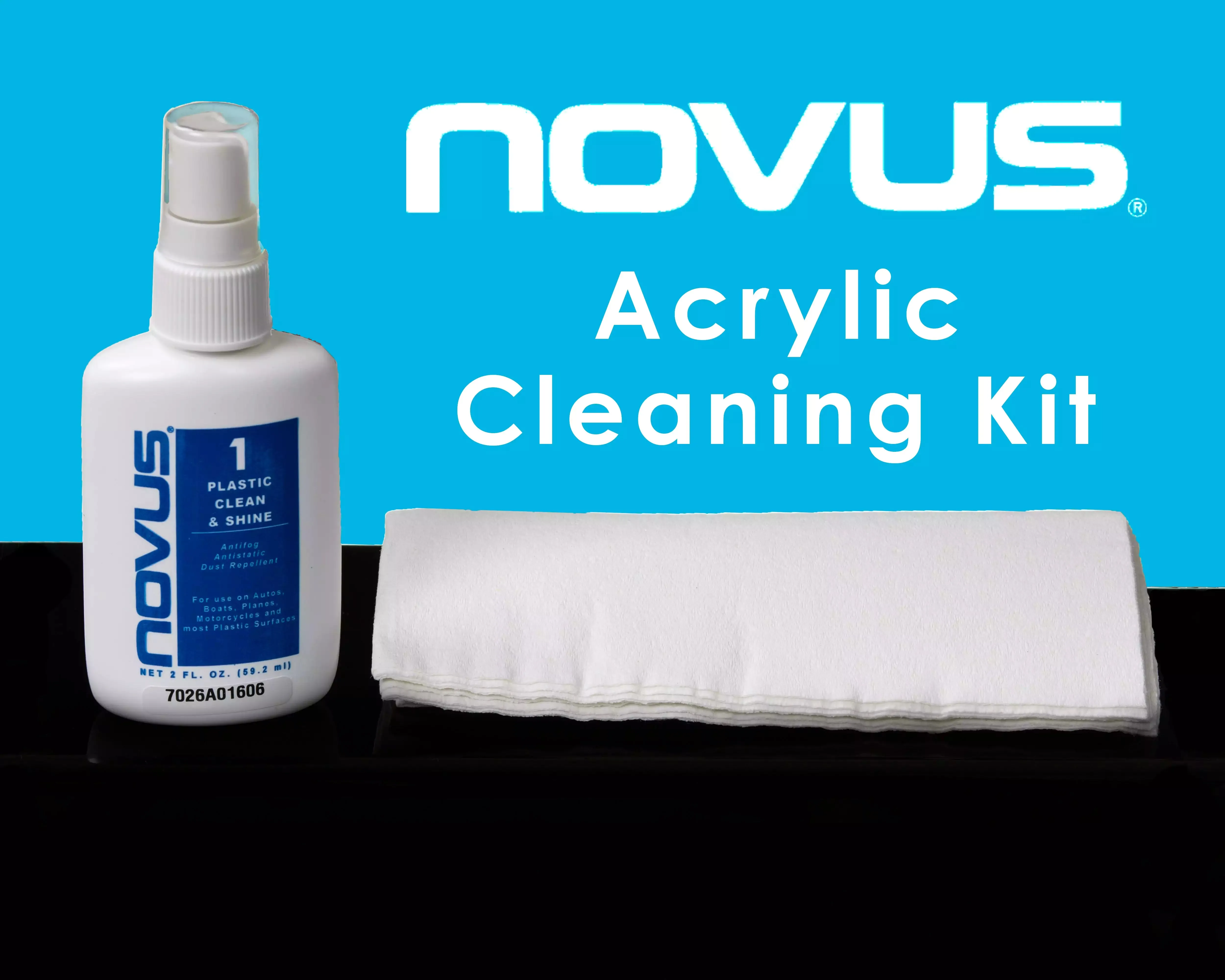 NOVUS Acrylic Cleaning Kit – Cleaning, Display Cleaning Kit