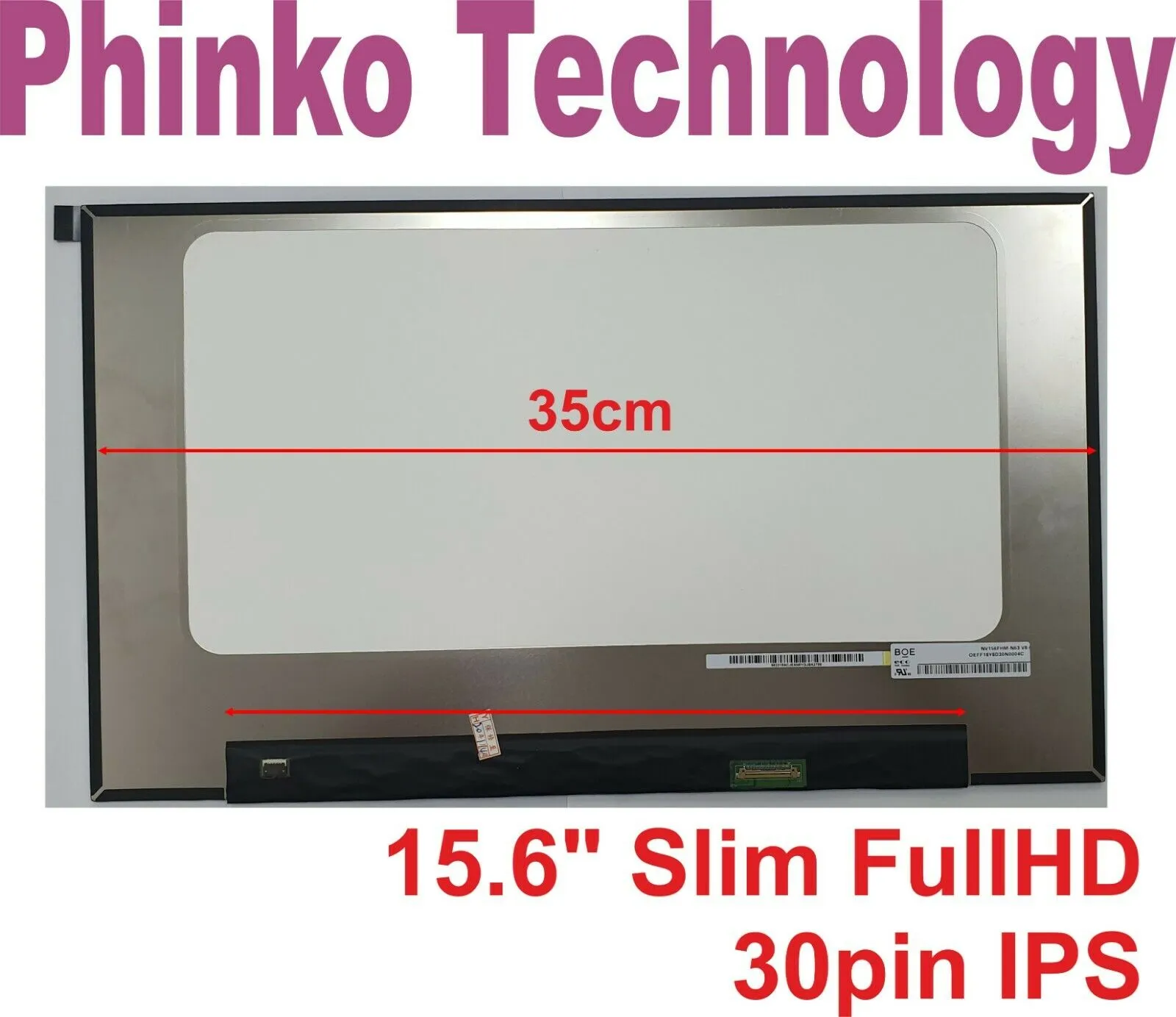 NV156FHM-N4L V8.1 fit NV156FHM-N4N V8.0 NV156FHM-N52 NV156FHM-N4H B156HAN02.5