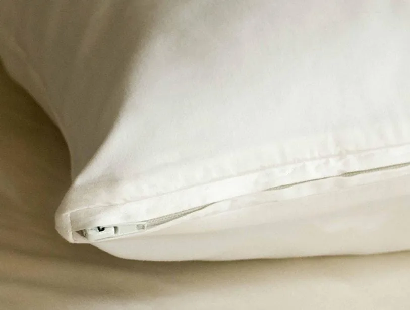 Organic White Pillow Protectors