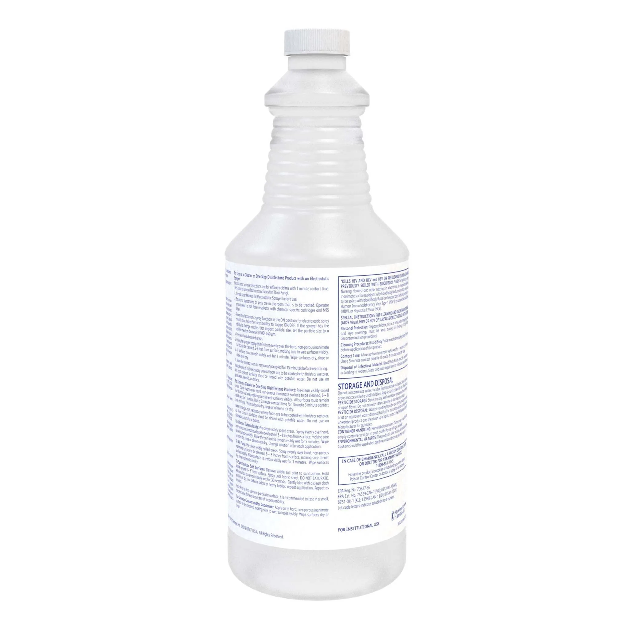 Oxivir TB Disinfectant Spray | Fast-Acting AHP Technology | 60-Second Disinfection for MRSA, Norovirus, HIV | EPA & FDA Approved | 946 ml | Case of 12