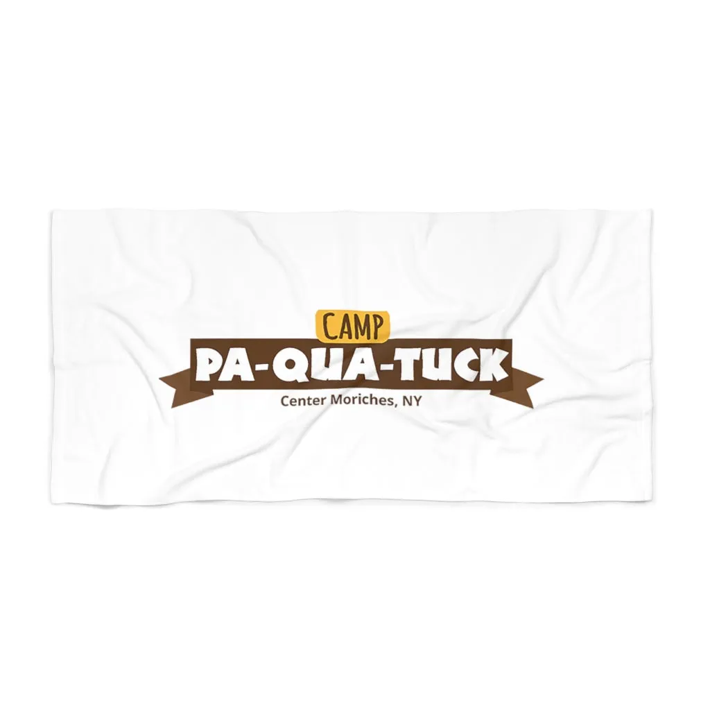 Pa-Qua-Tuck Pool Towel - Banner Logo