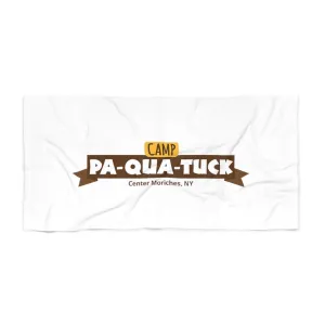 Pa-Qua-Tuck Pool Towel - Banner Logo