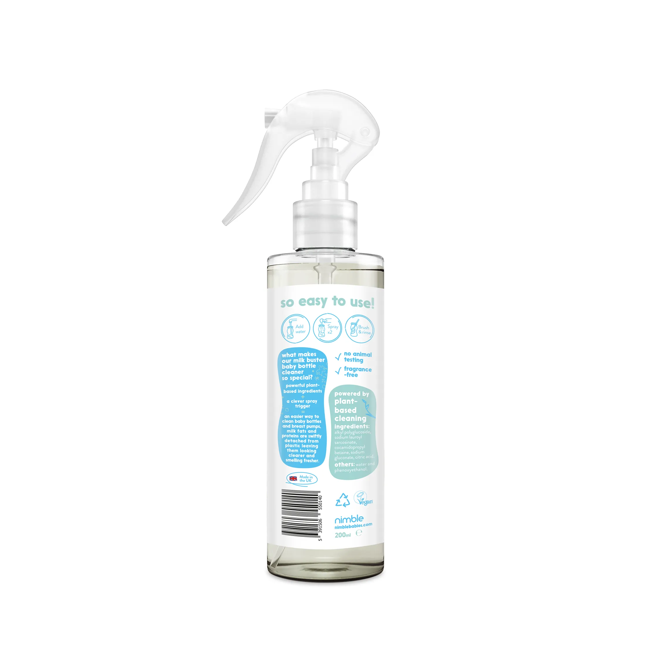 [Pack Of 2] Nimble Babies Milk Buster - 200ml
