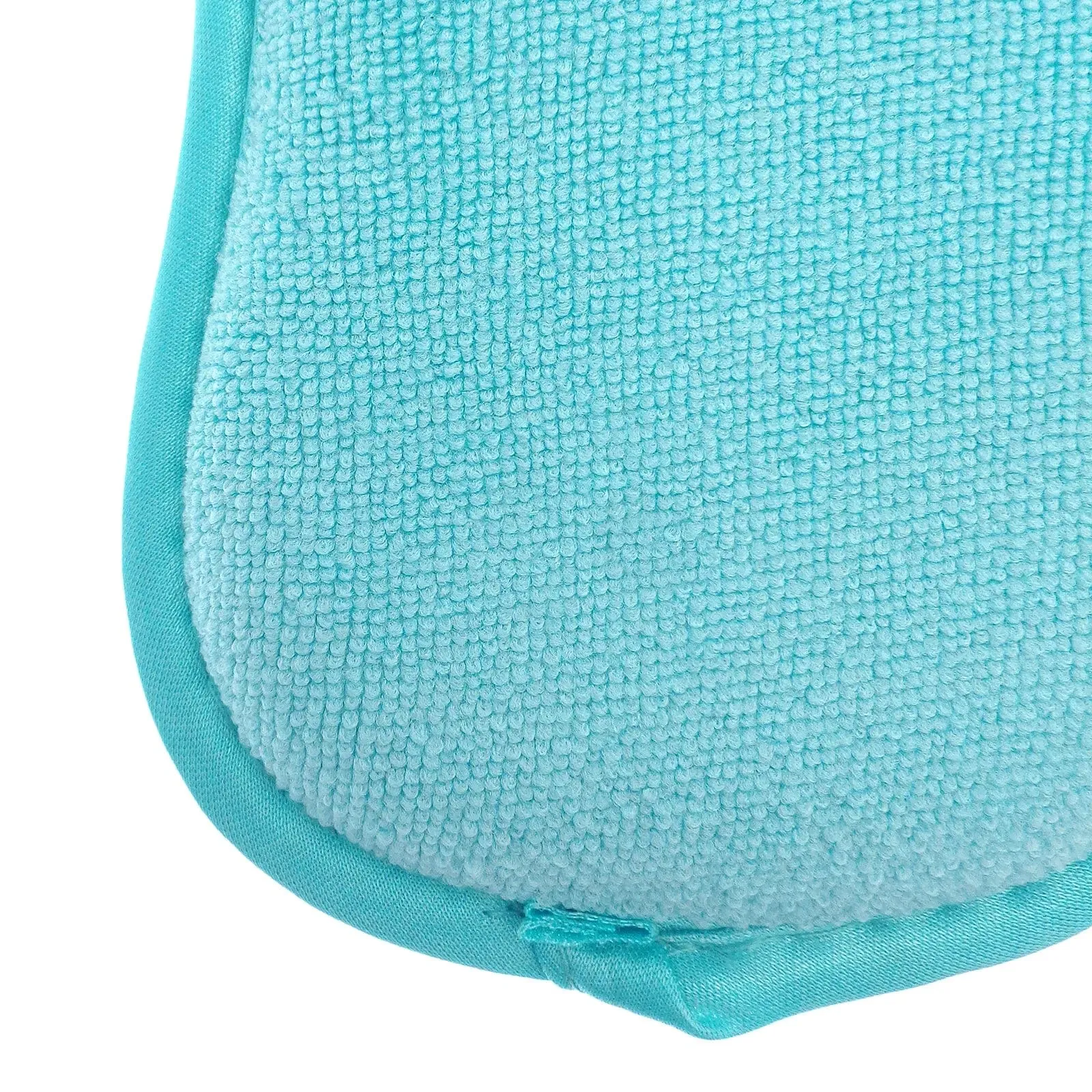 Pack Of 4 Padded Scrubbers On Ring Dual Surface Scour Polish