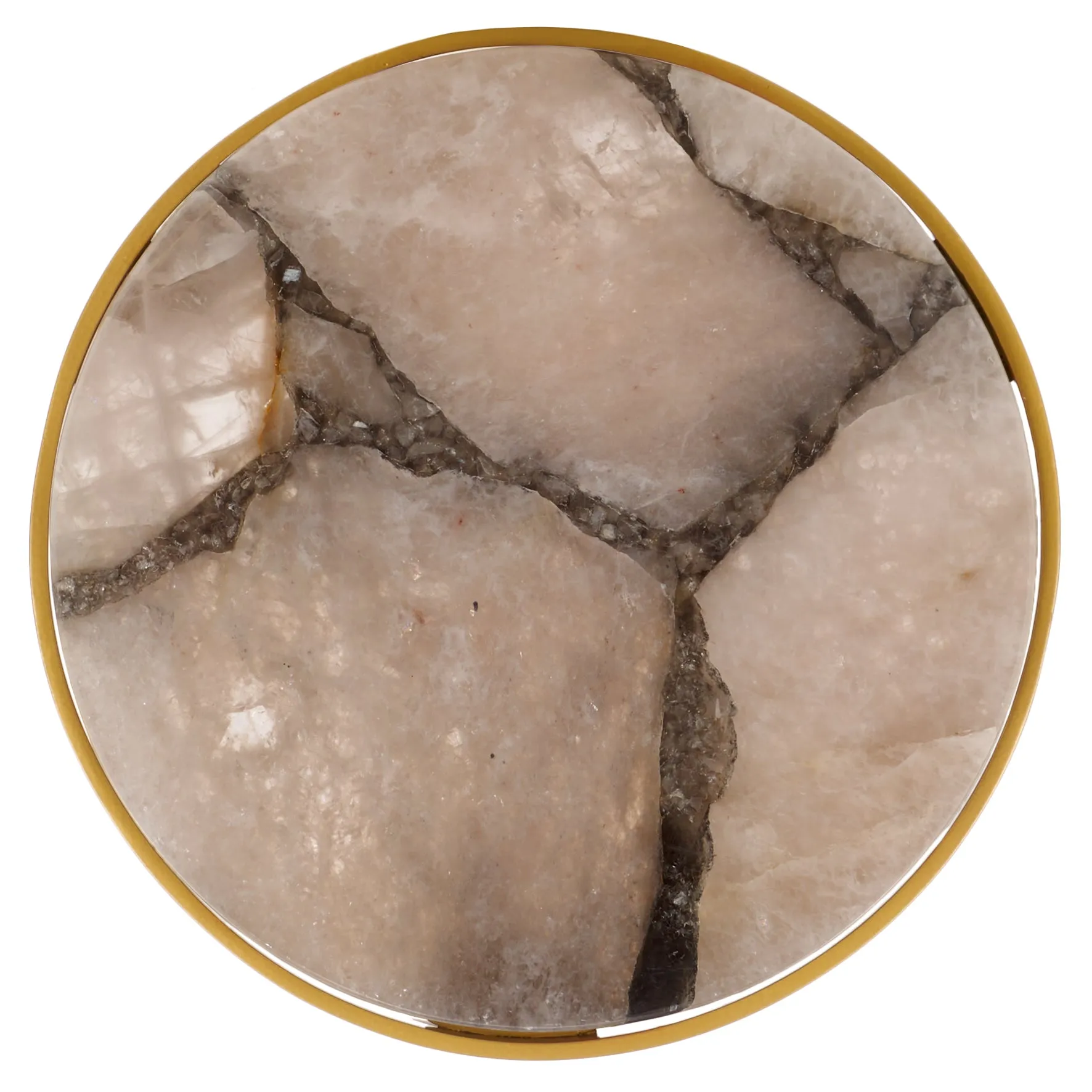 Safavieh Couture Hannahmarie Stone Drink Table, SFV7909