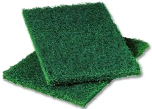 Scotch-Brite 86 Scouring Pad, 9 in L, 6 in W, Green :EA: QUANTITY: 12