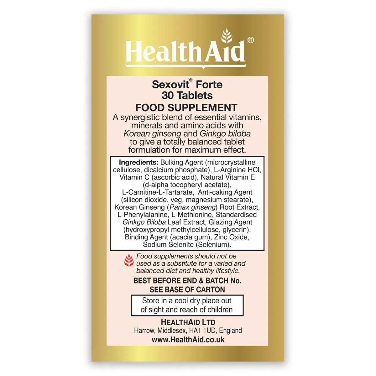 Sexovit Forte Tablets