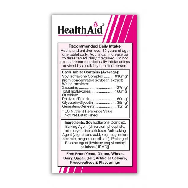 Soya Isoflavone Complex 910mg Tablets