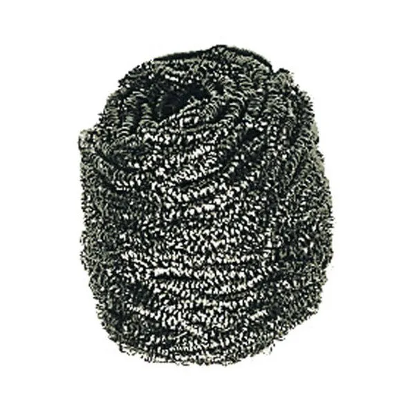 Steel Wool Pot Scrubber, Pack of 12