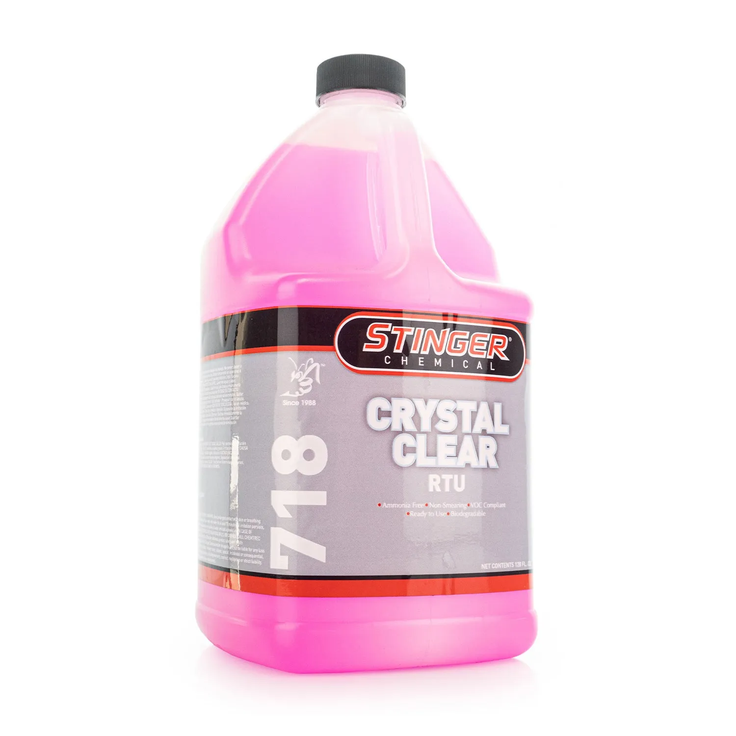 Stinger Chemical Crystal Clear Glass Cleaner