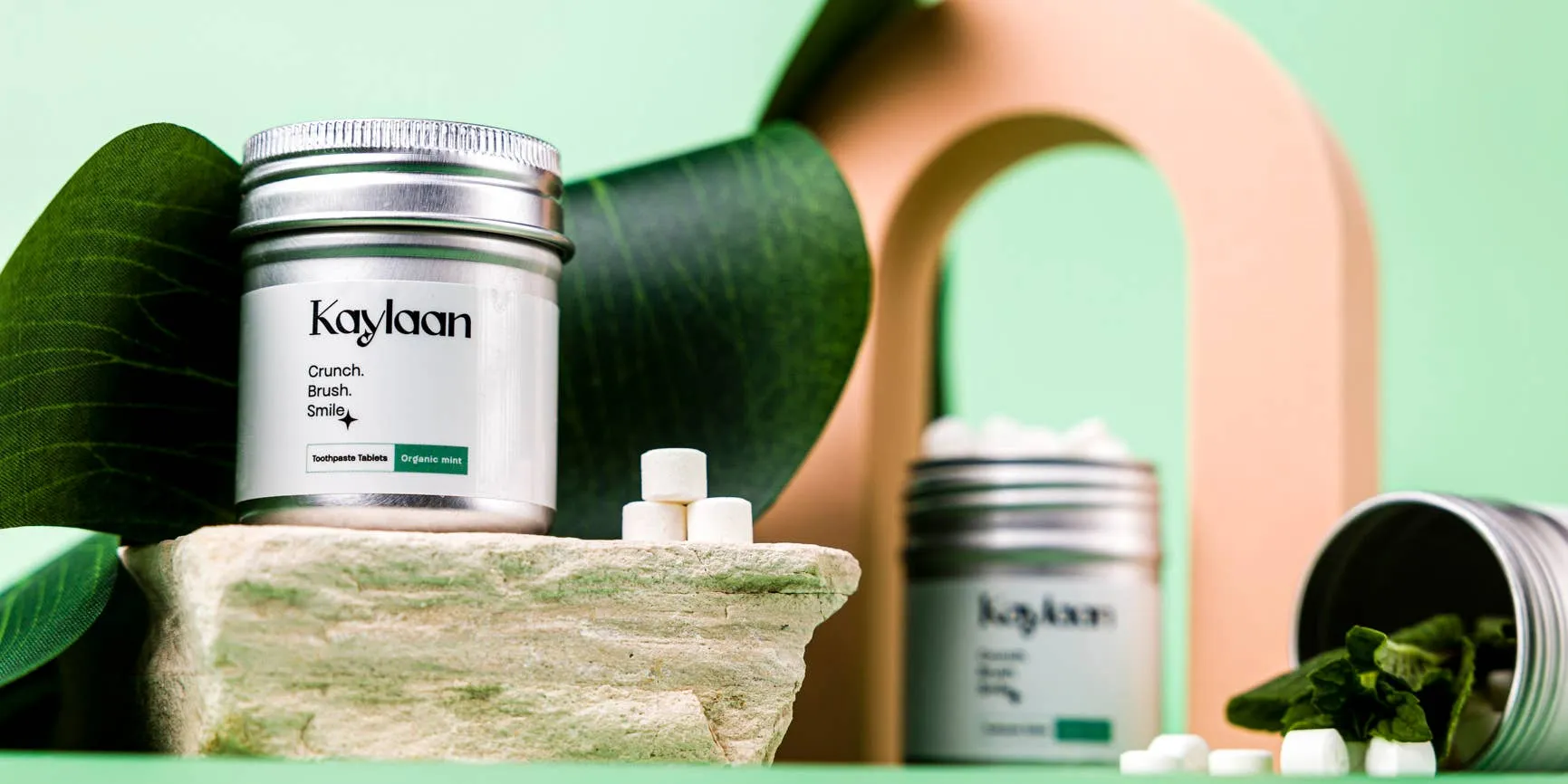 Toothpaste Tablets- Fluoride-Free Mint Tin
