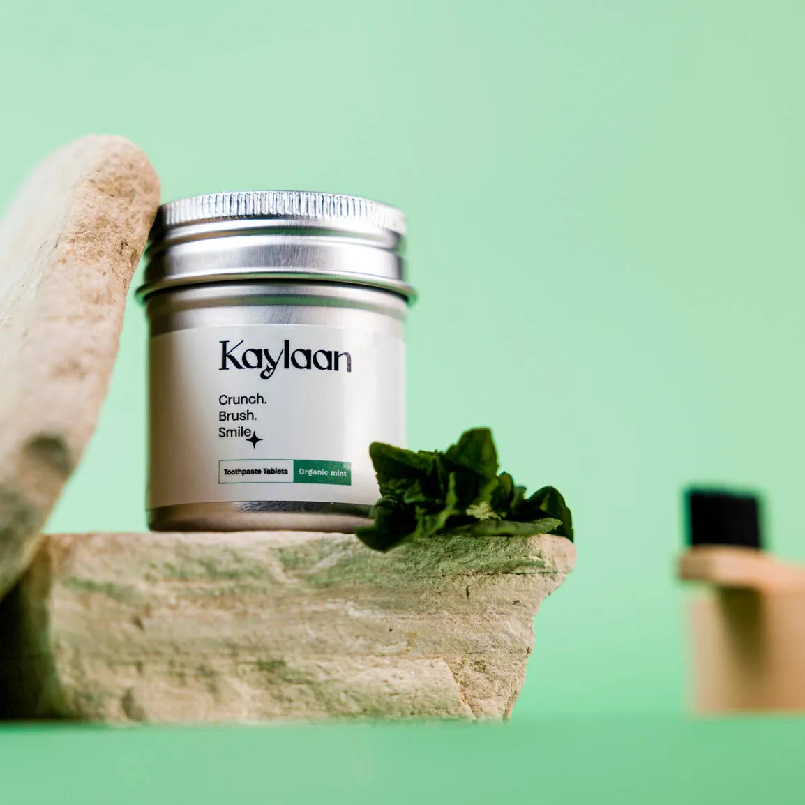 Toothpaste Tablets- Fluoride-Free Mint Tin
