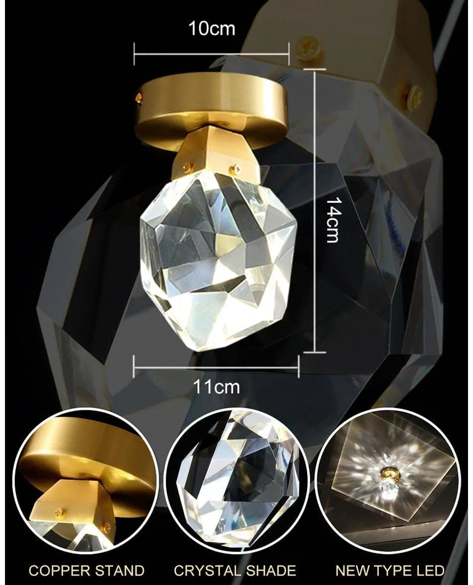 Venetta Crystal Flush Mount