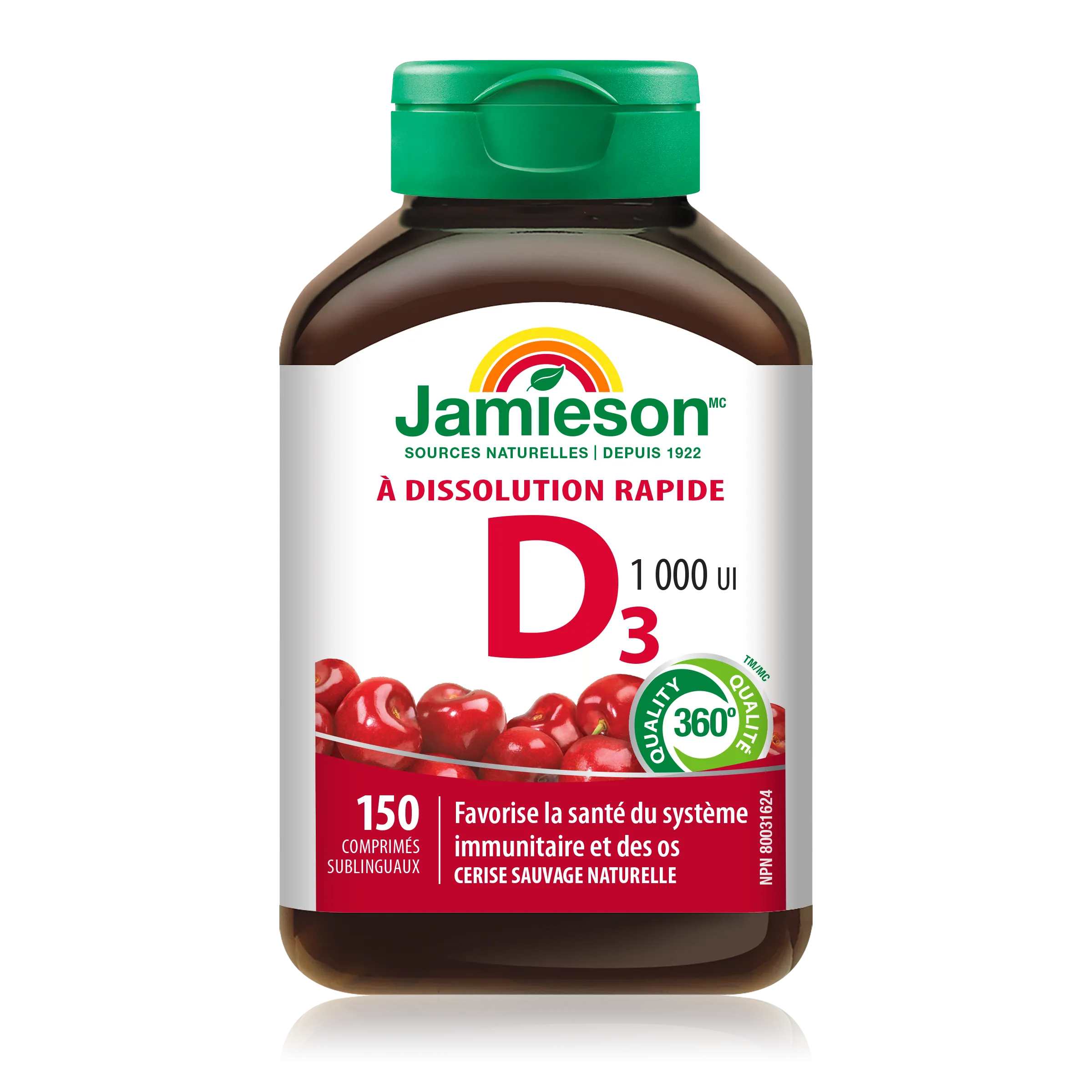 Vitamin D3 1,000 IU | Fastmelt Tablets