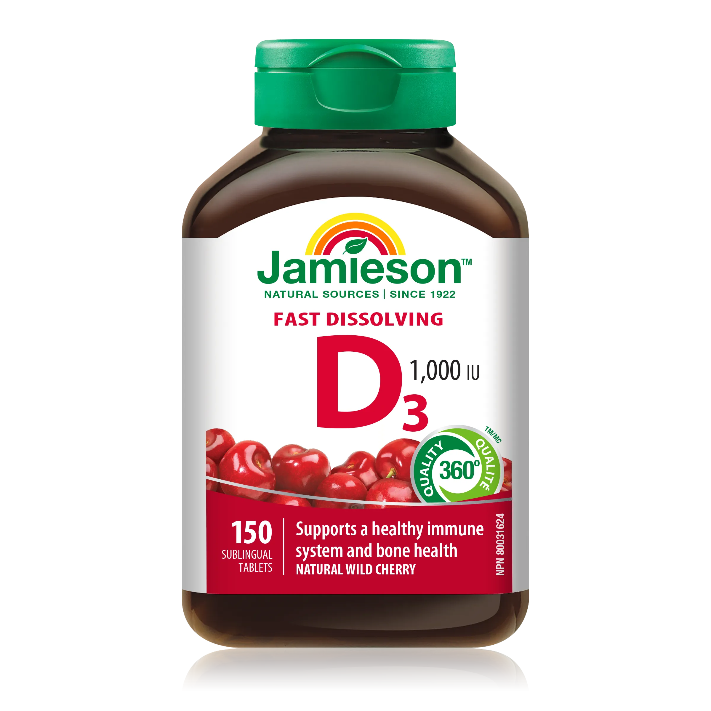 Vitamin D3 1,000 IU | Fastmelt Tablets