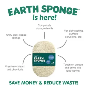 Zippies Earth Sponge 4's